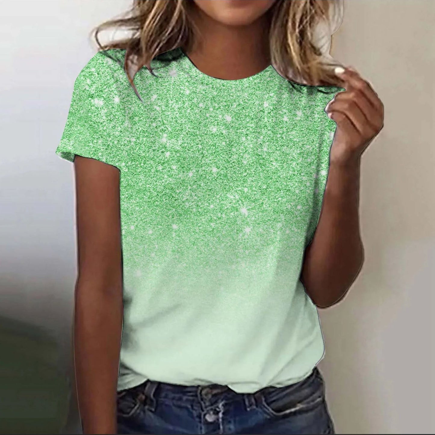 L’Éclat Céleste T-shirt by Vivian Prescott - Intofa