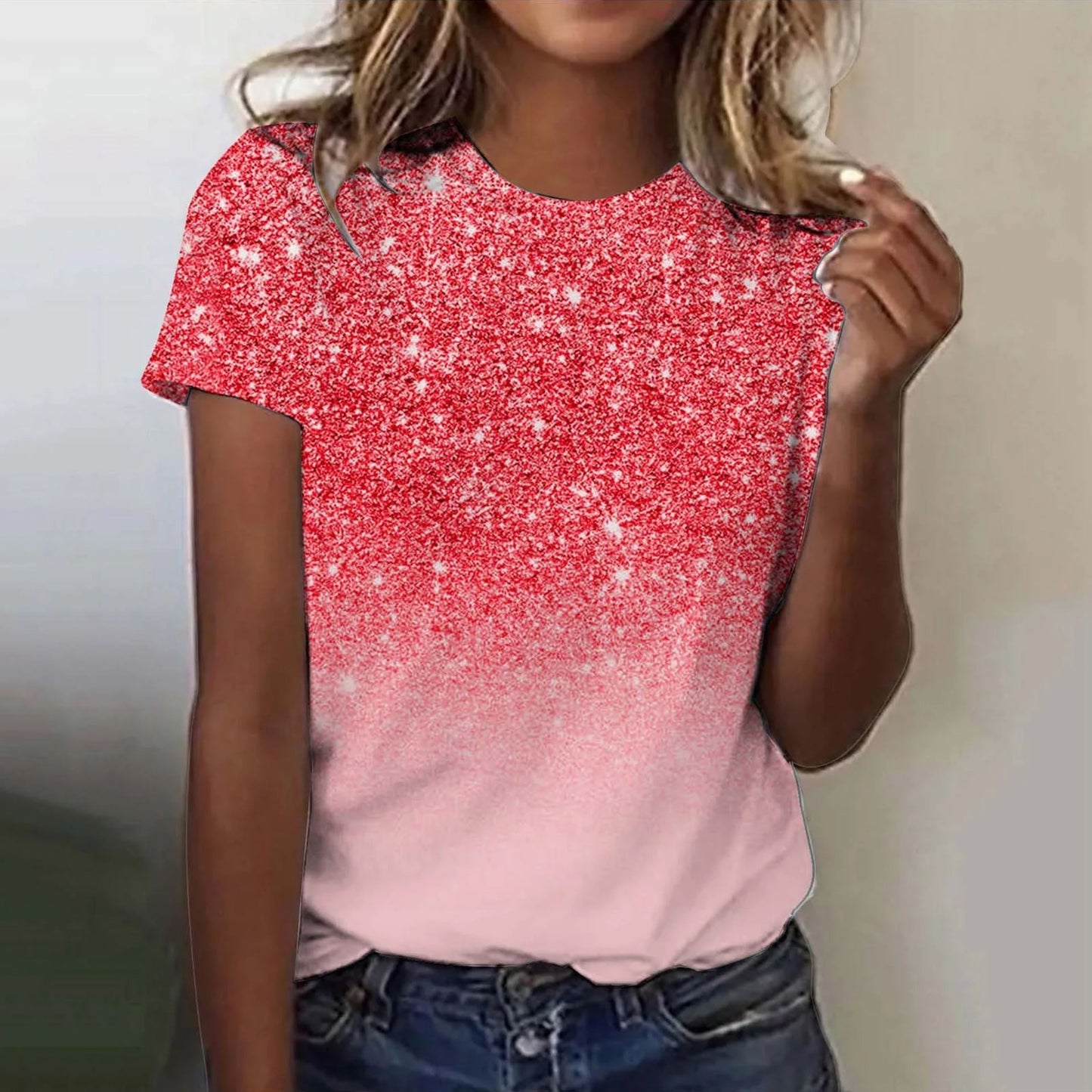 L’Éclat Céleste T-shirt by Vivian Prescott - Intofa