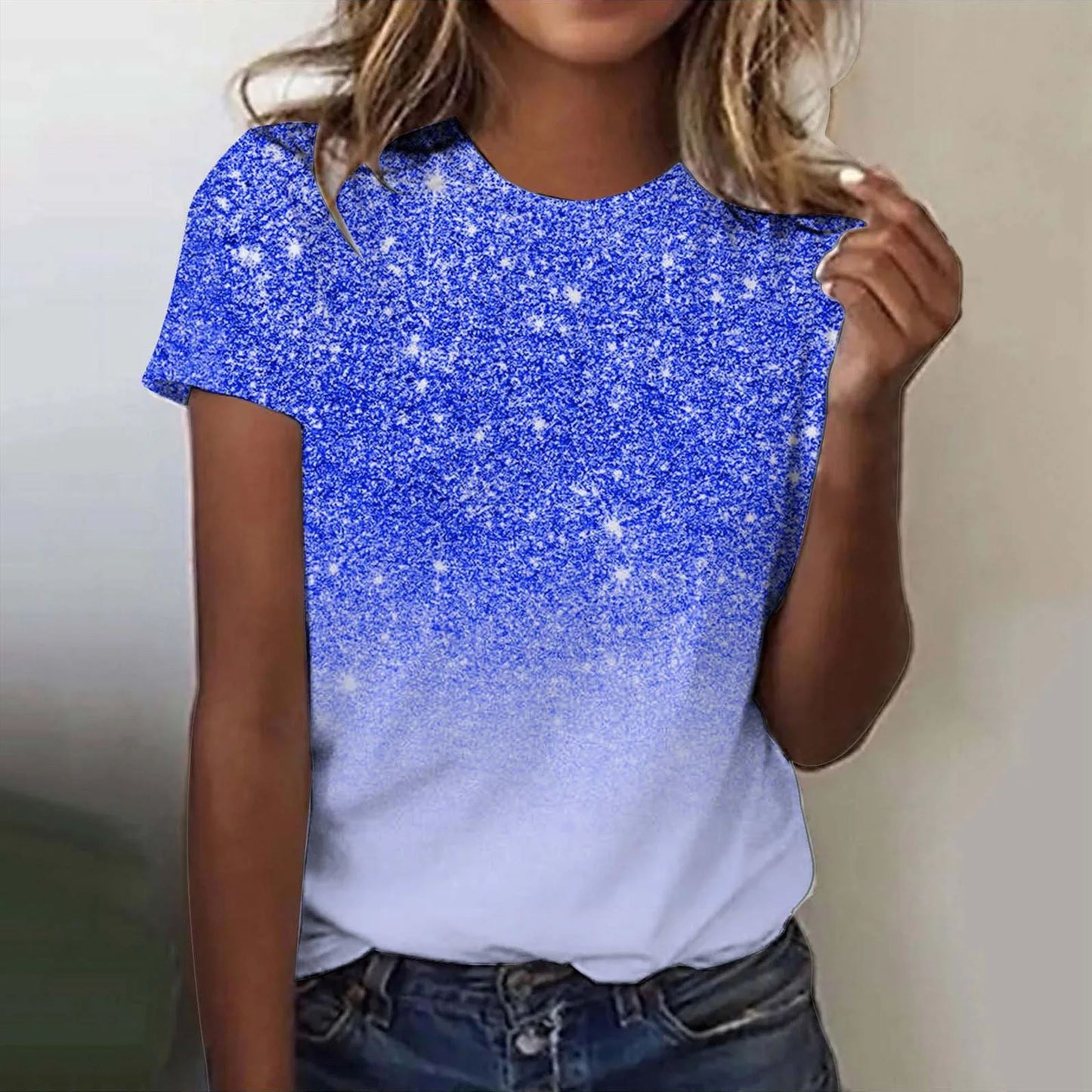 L’Éclat Céleste T-shirt by Vivian Prescott - Intofa