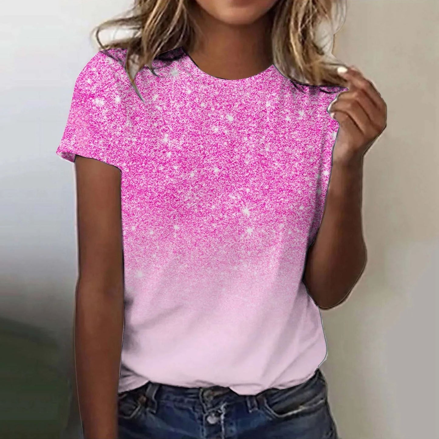 L’Éclat Céleste T-shirt by Vivian Prescott - Intofa
