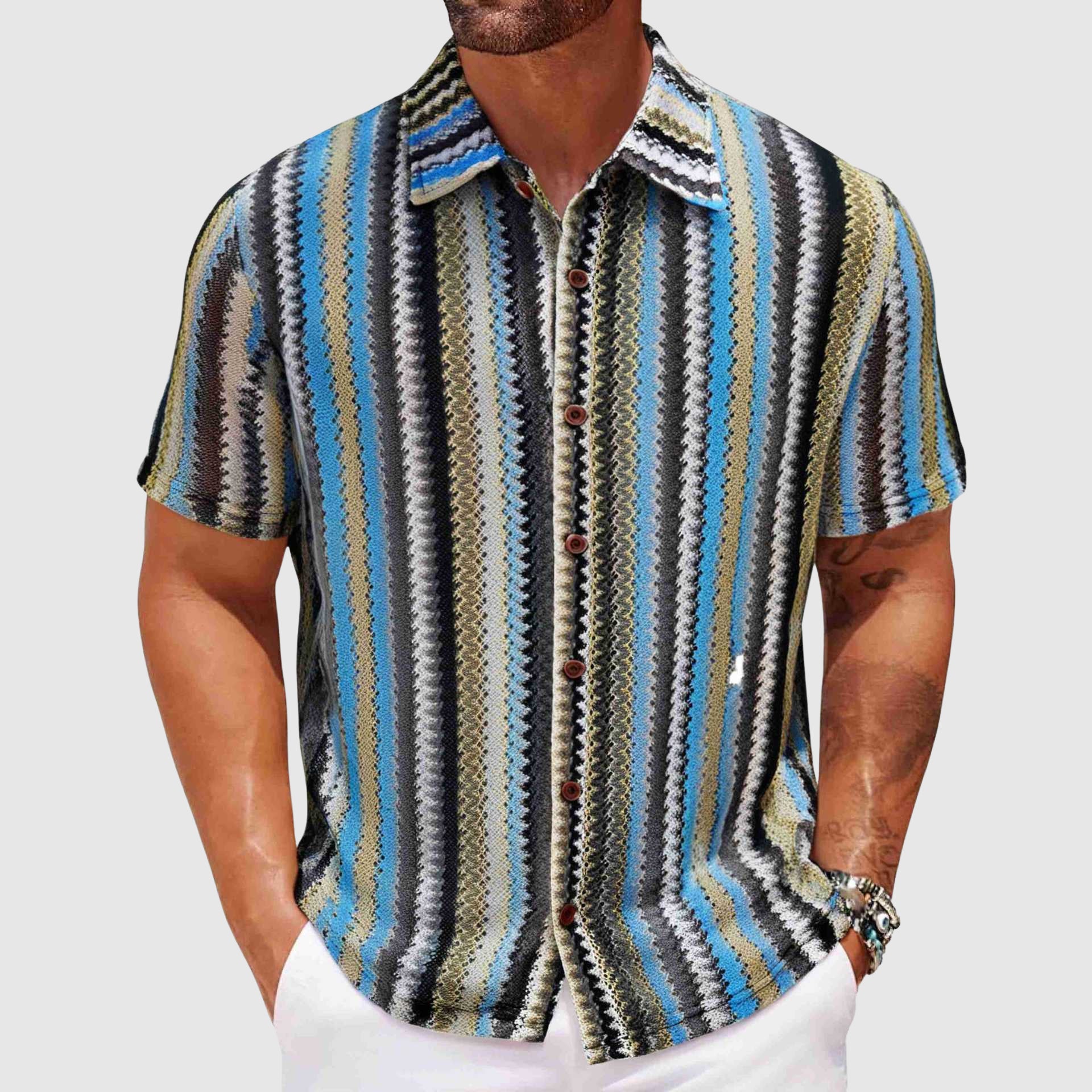 L'Électro Rétro Shirt by Tom Rains - Intofa