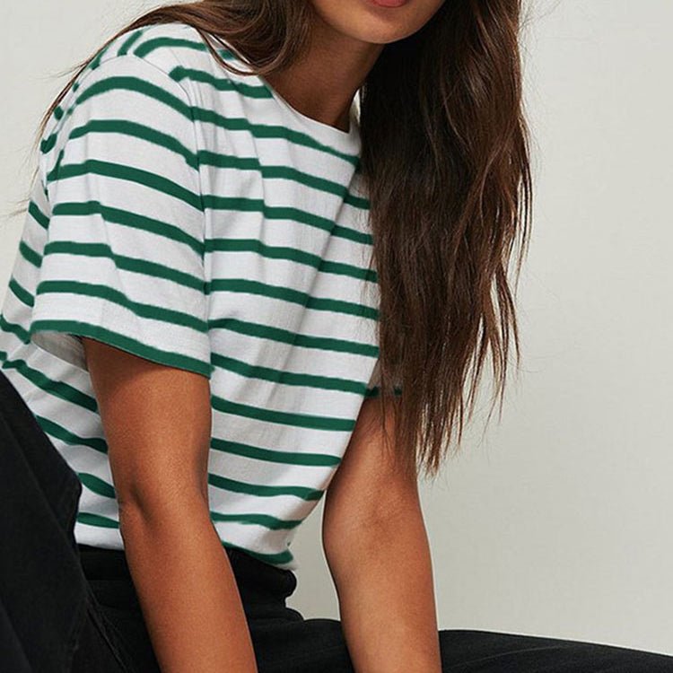 L’Essence Rayée Shirt by Vivian Prescott - Intofa