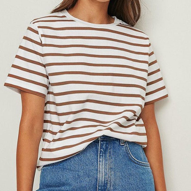 L’Essence Rayée Shirt by Vivian Prescott - Intofa