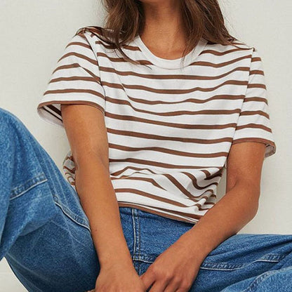 L’Essence Rayée Shirt by Vivian Prescott - Intofa