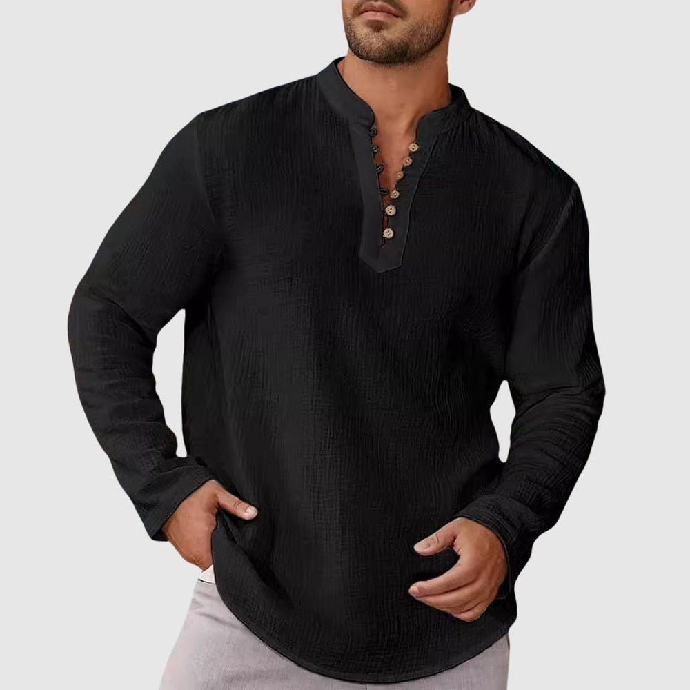 L'Étoffe Marine Shirt by Charles Harrington - Intofa