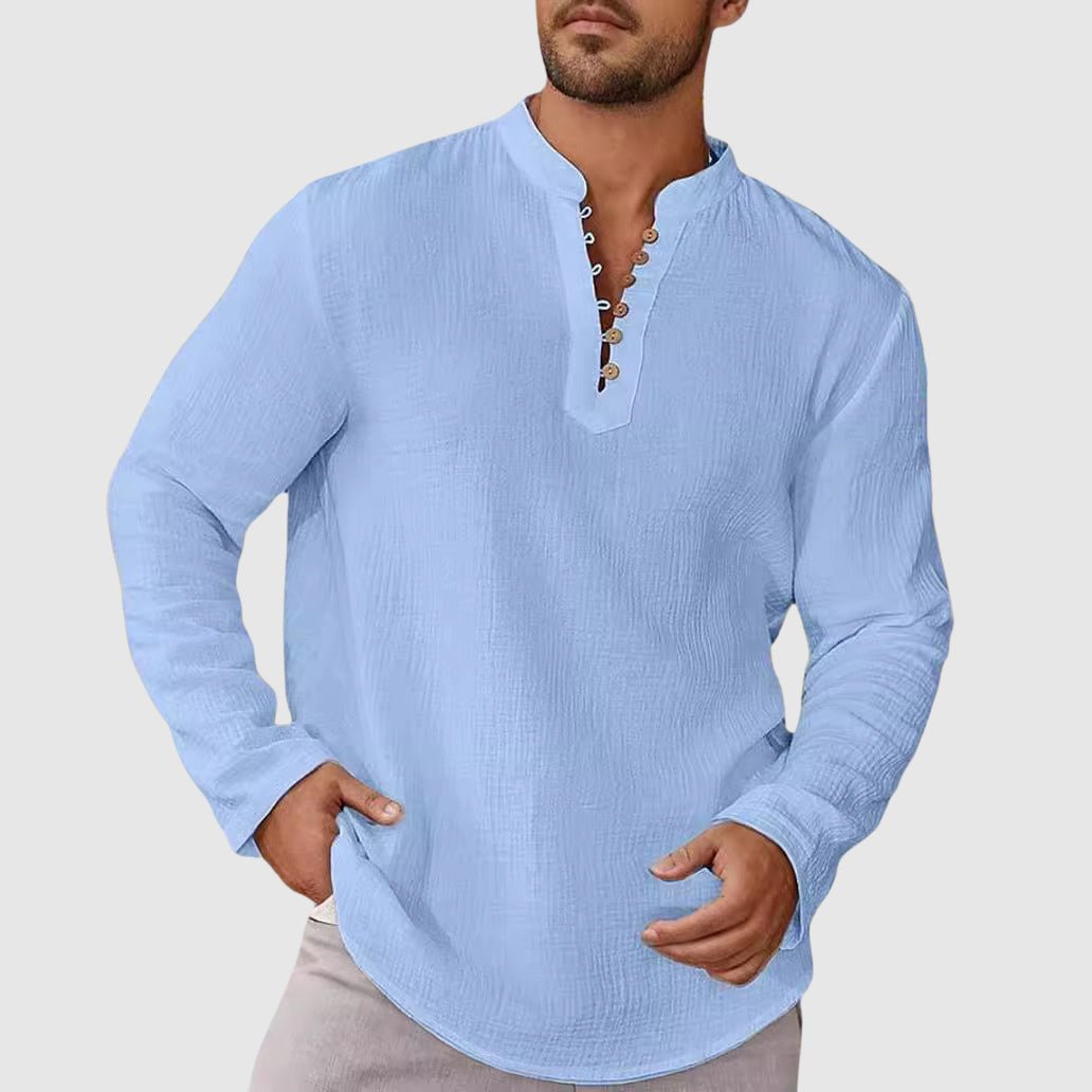 L'Étoffe Marine Shirt by Charles Harrington - Intofa