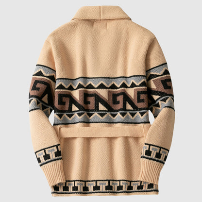 L’Étreinte Hivernale Cardigan by Victor Duval - Intofa