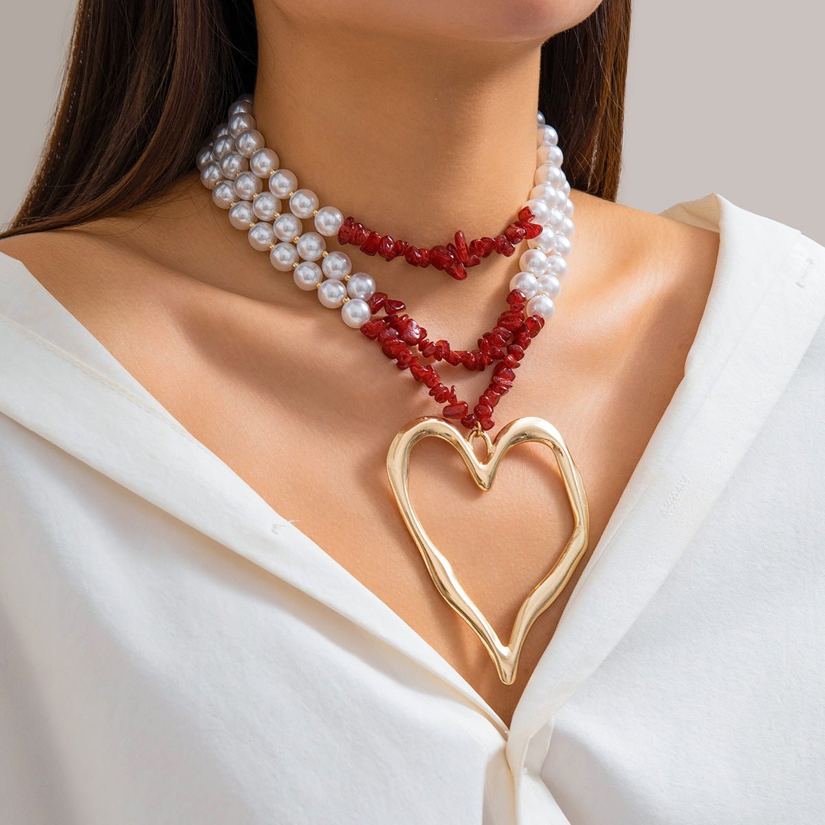 Muse Heart Necklace - Intofa
