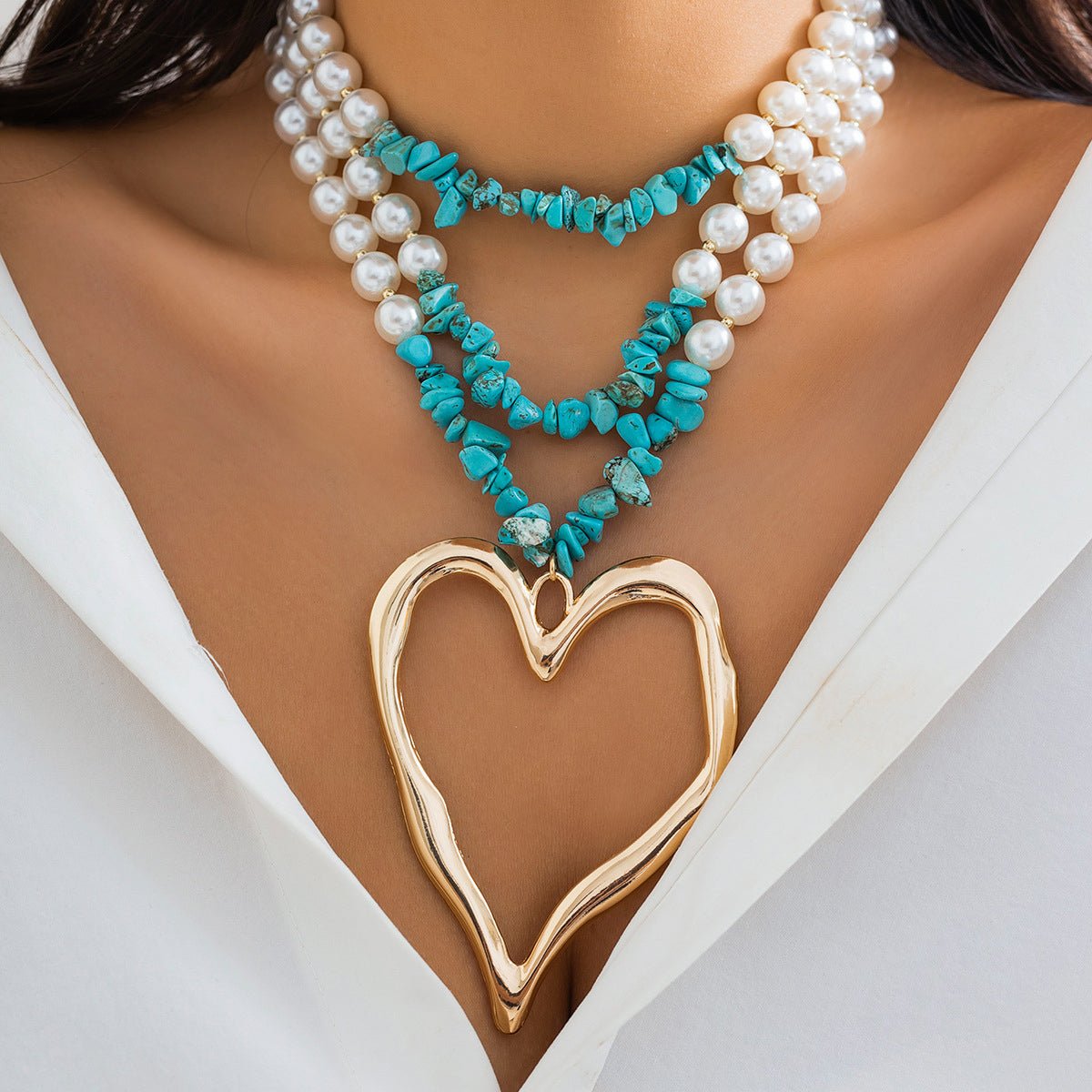 Muse Heart Necklace - Intofa