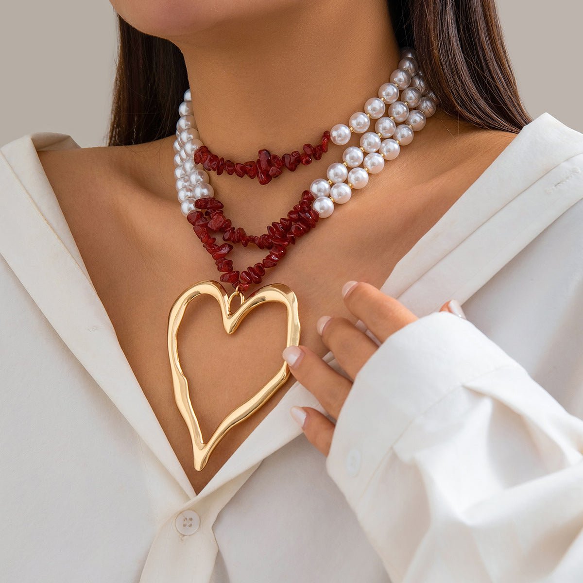 Muse Heart Necklace - Intofa