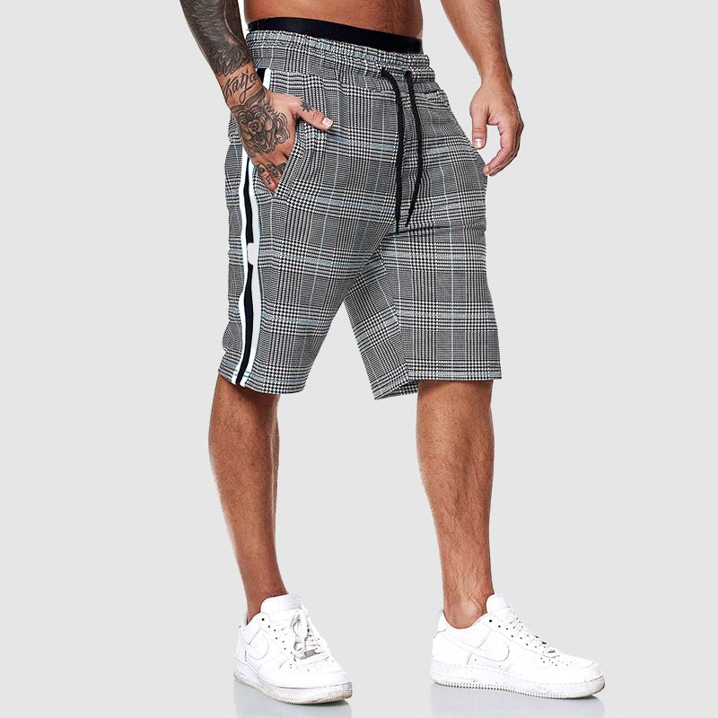 Prescott Tailors Alpha Plaid Shorts - Intofa