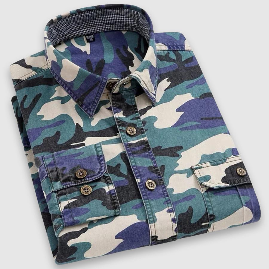 Prescott Tailors Camouflage Classic Shirt - INTOFA