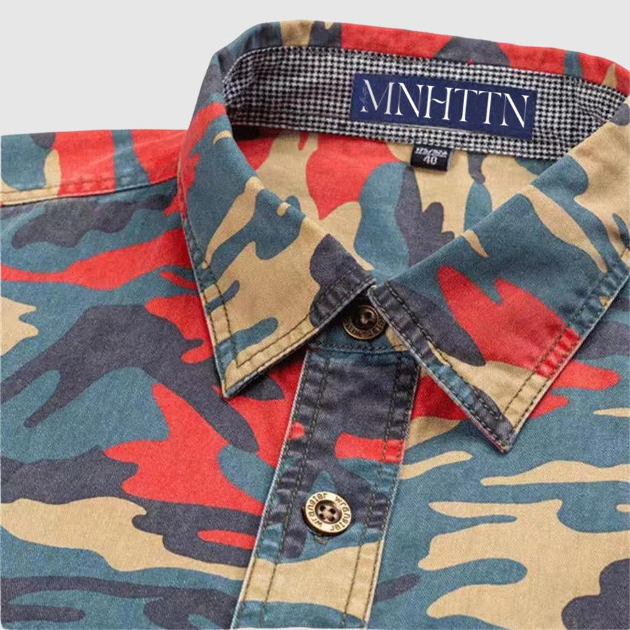 Prescott Tailors Camouflage Classic Shirt - INTOFA