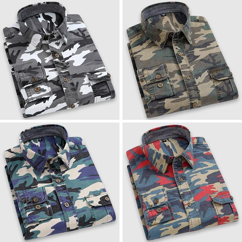 Prescott Tailors Camouflage Classic Shirt - INTOFA