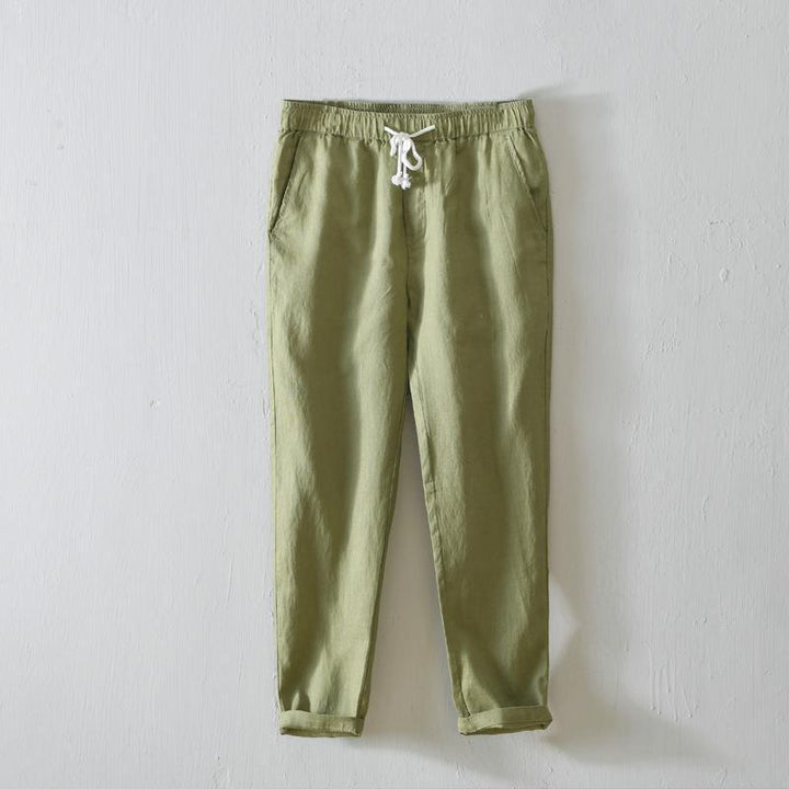 Prescott Tailors Coastal Linen Pants - Intofa