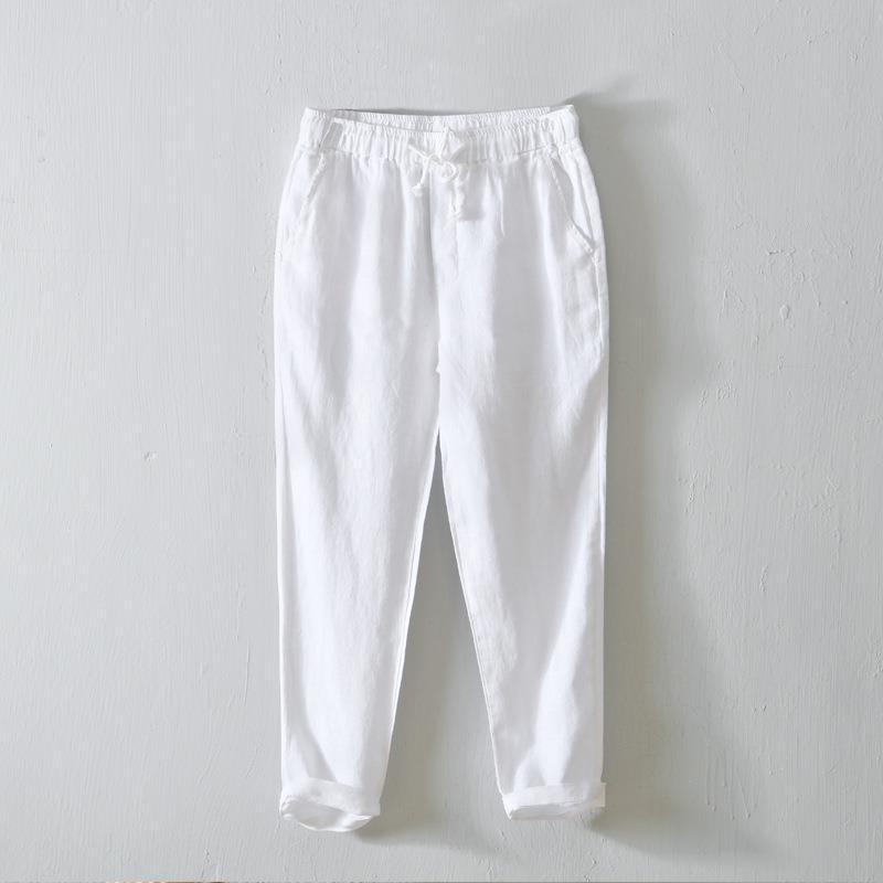 Prescott Tailors Coastal Linen Pants - Intofa