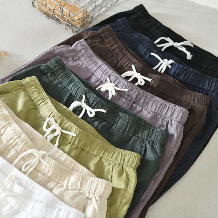 Prescott Tailors Coastal Linen Pants - Intofa