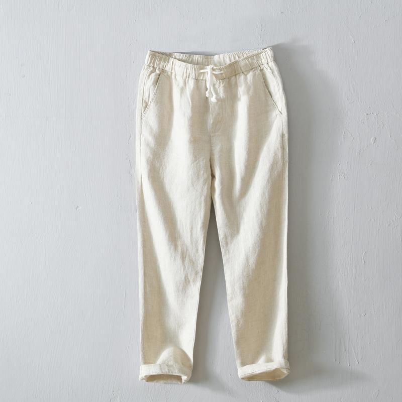 Prescott Tailors Coastal Linen Pants - Intofa