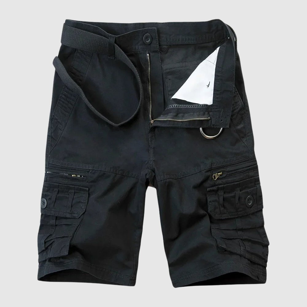 Prescott Tailors Cotton Cargo Shorts - Intofa