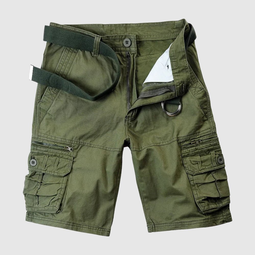 Prescott Tailors Cotton Cargo Shorts - Intofa