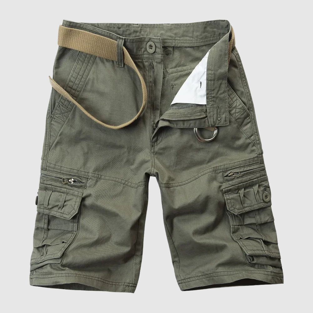 Prescott Tailors Cotton Cargo Shorts - Intofa