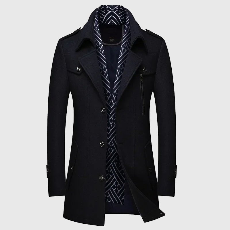 Prescott Tailors Legacy Wool Coat - INTOFA