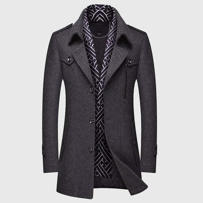 Prescott Tailors Legacy Wool Coat - INTOFA