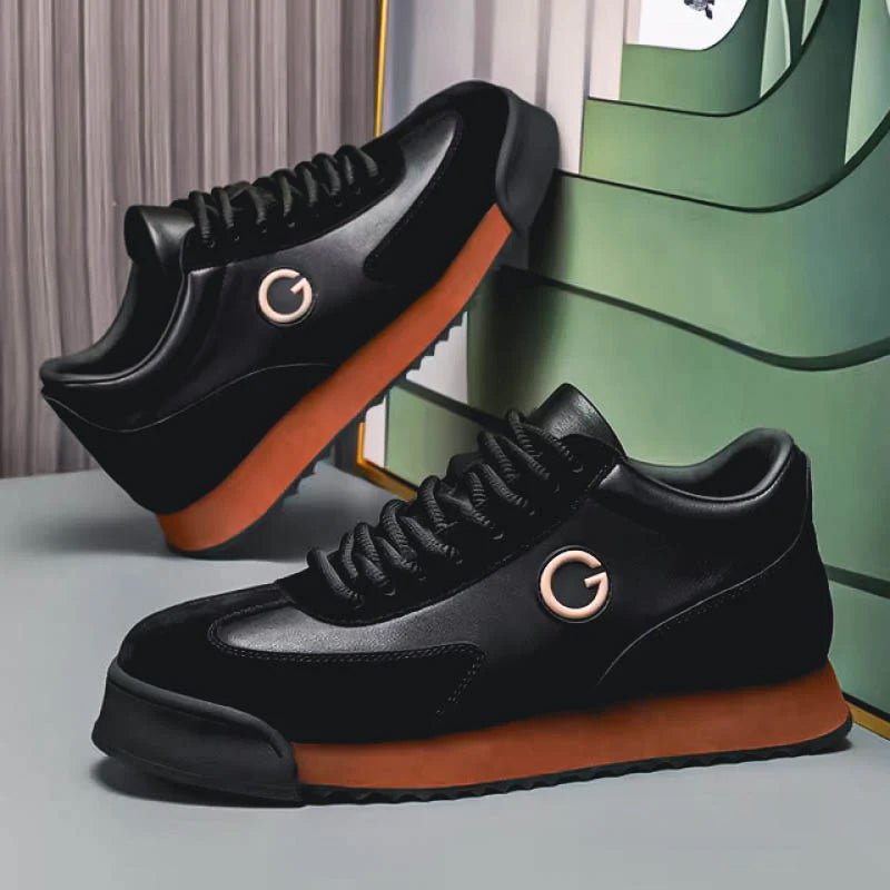 Prescott Tailors Luxe Leather Sneakers - Intofa