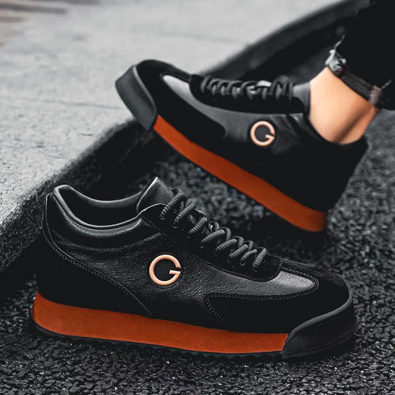 Prescott Tailors Luxe Leather Sneakers - Intofa