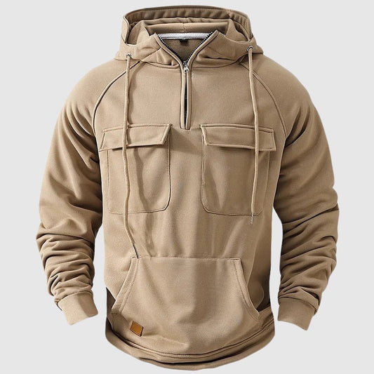 Prescott Tailors MultiPocket Hoodie - INTOFA