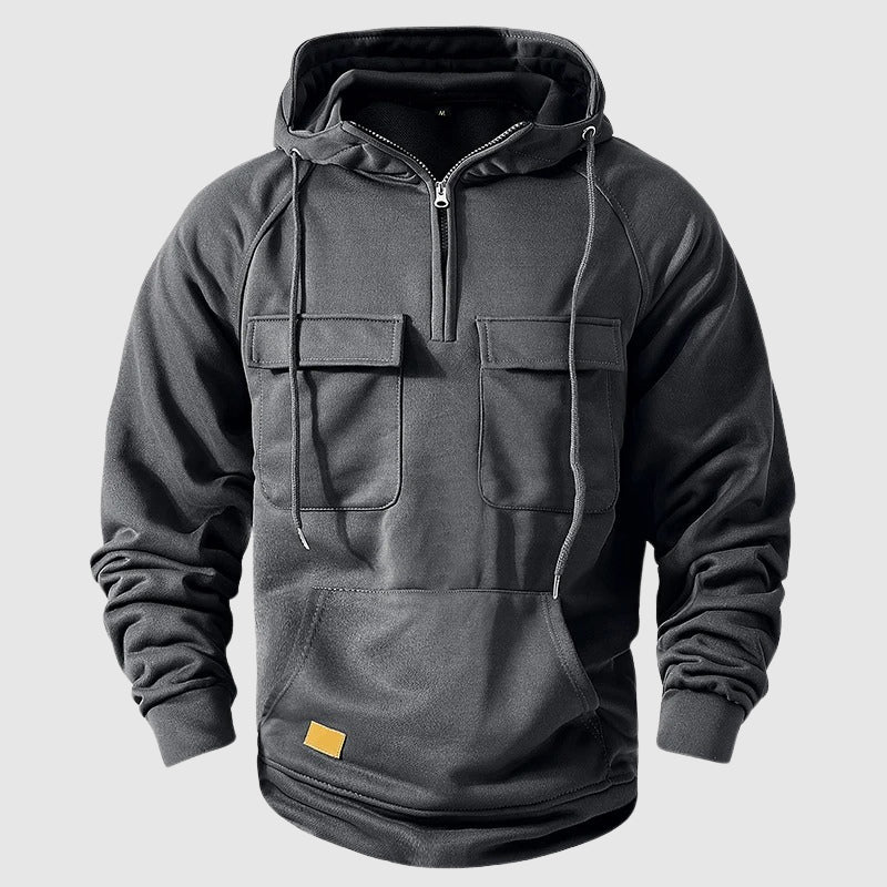 Prescott Tailors MultiPocket Hoodie - INTOFA
