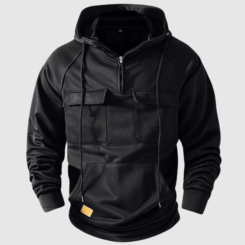 Prescott Tailors MultiPocket Hoodie - INTOFA