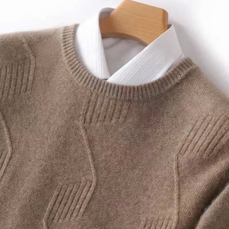 Prescott Tailors Oxford Knit Sweater - INTOFA