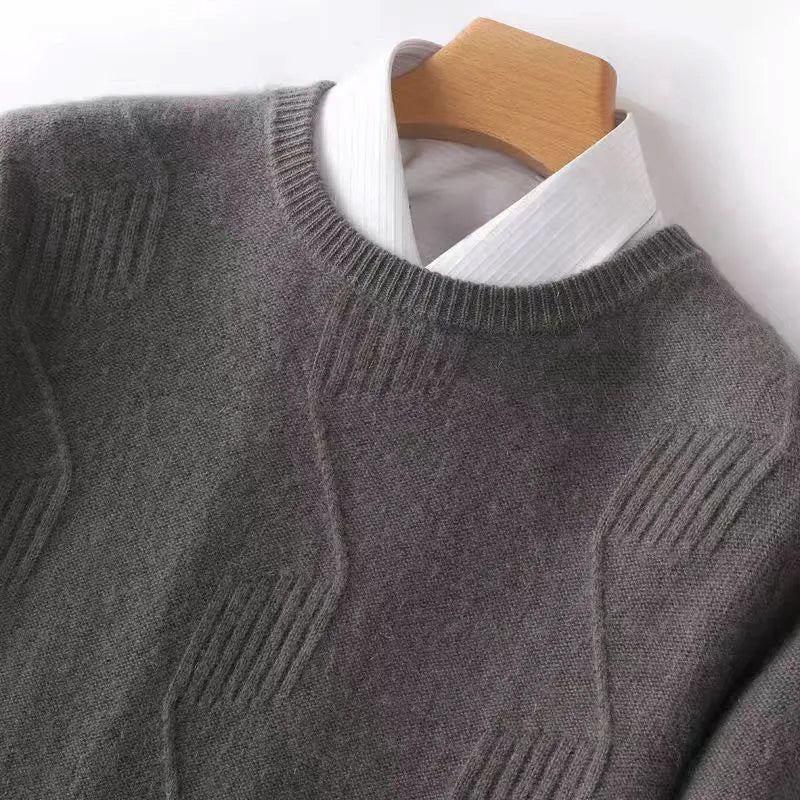 Prescott Tailors Oxford Knit Sweater - INTOFA