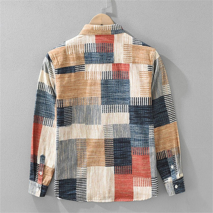 Prescott Tailors Patchwork Design Shirt - Intofa