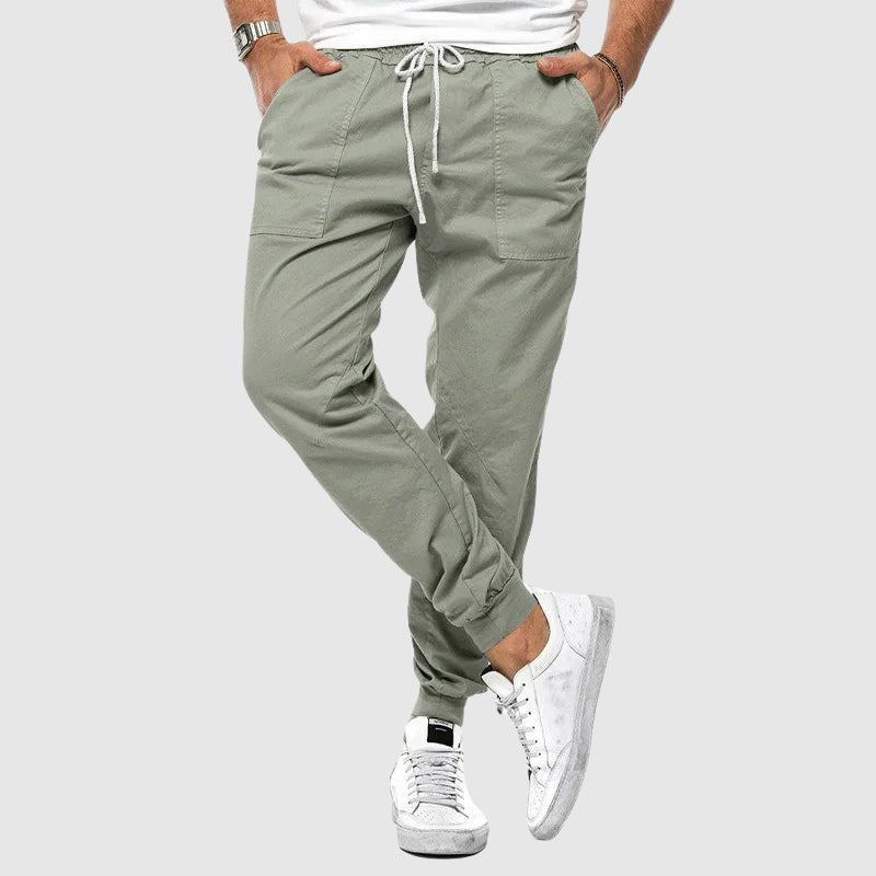 Prescott Tailors Relaxed Cotton Pants - Intofa