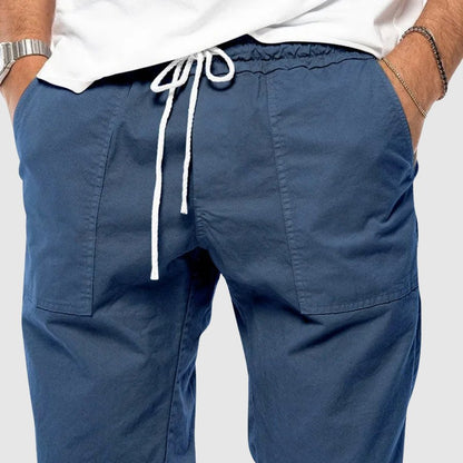 Prescott Tailors Relaxed Cotton Pants - Intofa