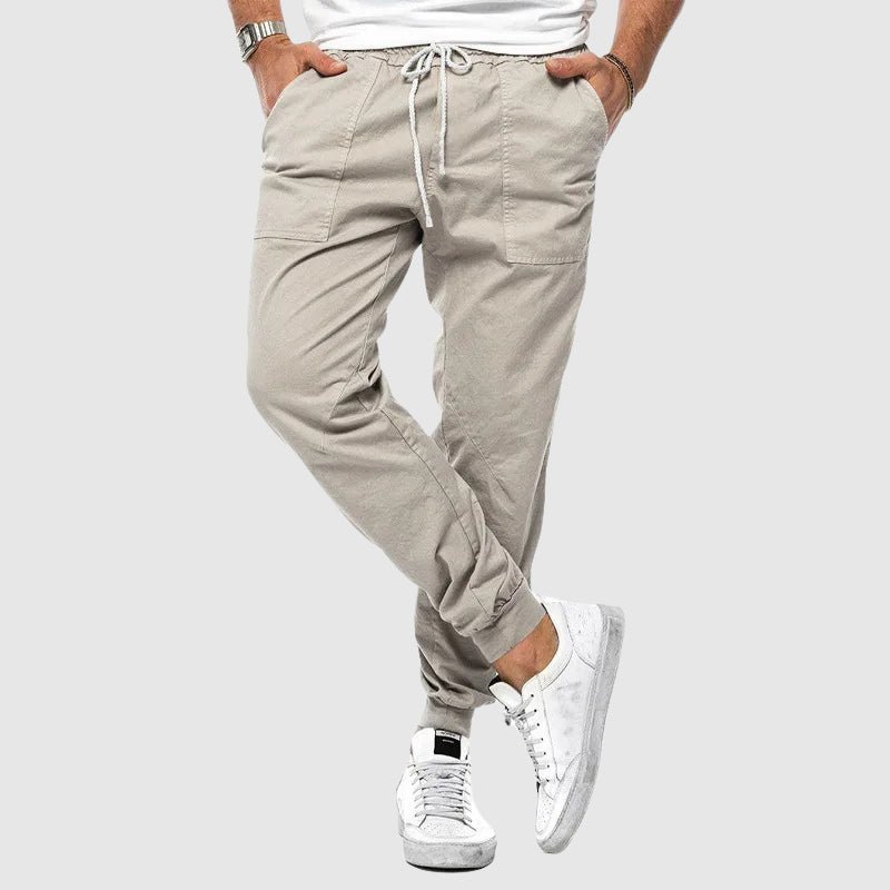 Prescott Tailors Relaxed Cotton Pants - Intofa