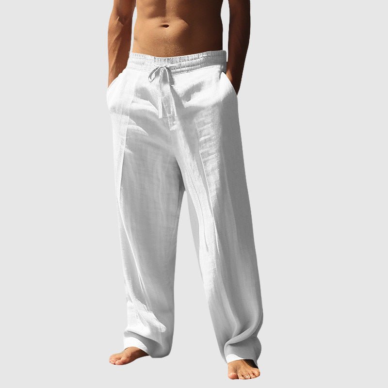 Prescott Tailors Relaxed Linen Pants - Intofa