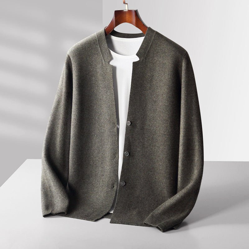 Prescott Tailors Signature Wool Cardigan - Intofa