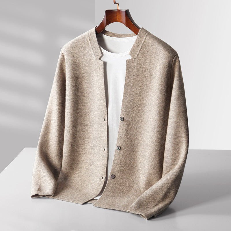 Prescott Tailors Signature Wool Cardigan - Intofa