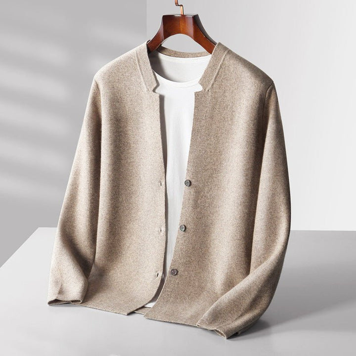 Prescott Tailors Signature Wool Cardigan - Intofa