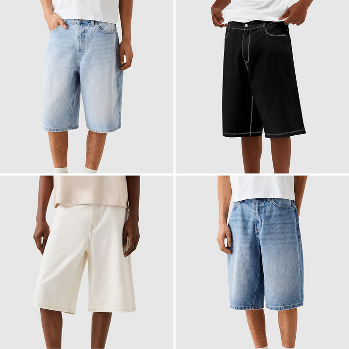 Prescott Tailors Streetwear Denim Shorts - Intofa