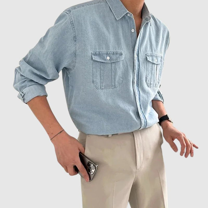 Prescott Tailors Urban Denim Shirt - Intofa
