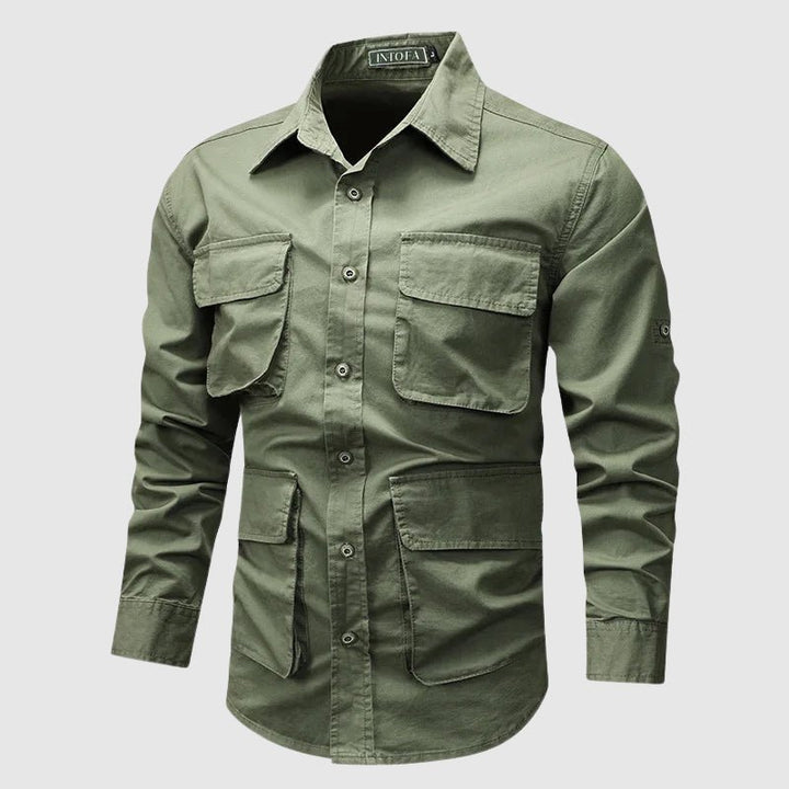 Prescott Tailors Utility Cargo Shirt - Intofa