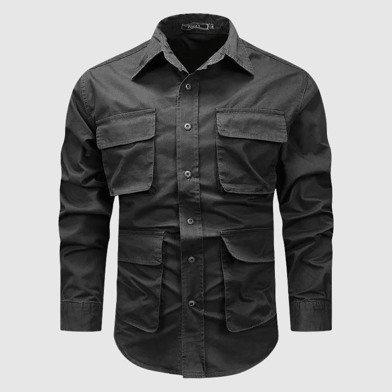 Prescott Tailors Utility Cargo Shirt - Intofa