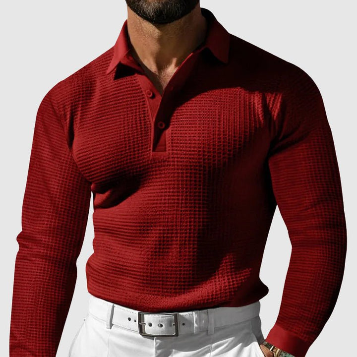 Prescott Tailors Waffle Polo Shirt - Intofa