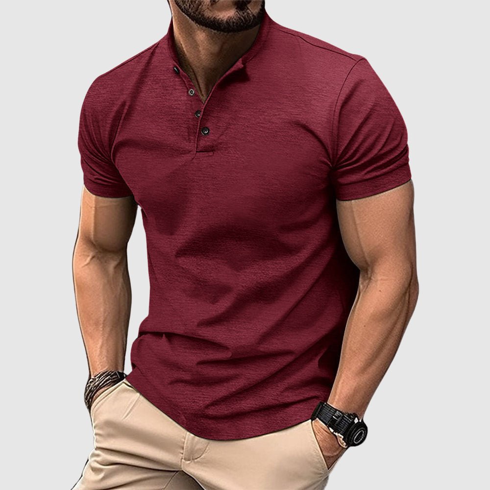 Prescott Tailors Weston Henley Polo - Intofa