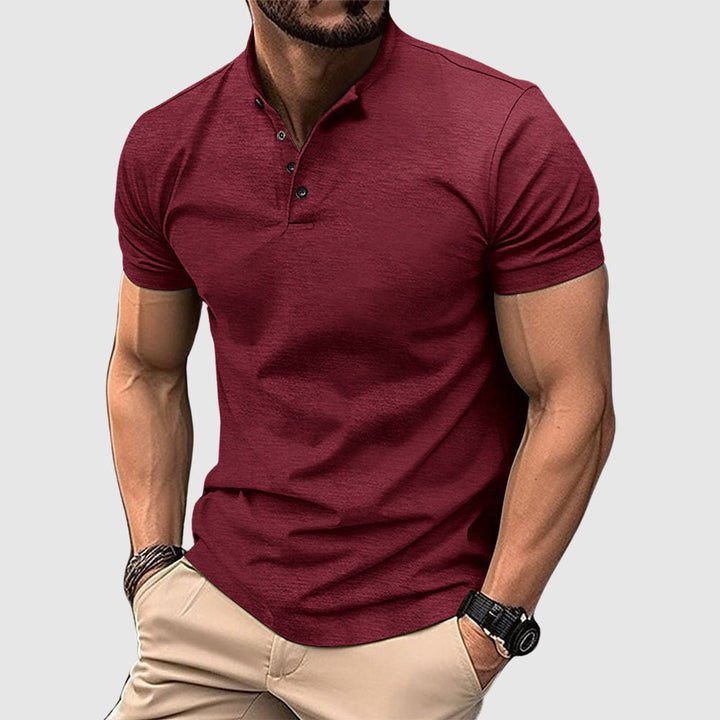 Prescott Tailors Weston Henley Polo - Intofa