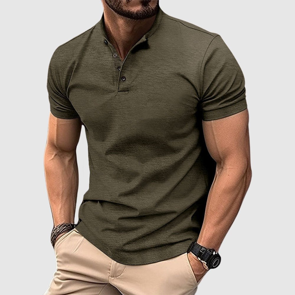 Prescott Tailors Weston Henley Polo - Intofa